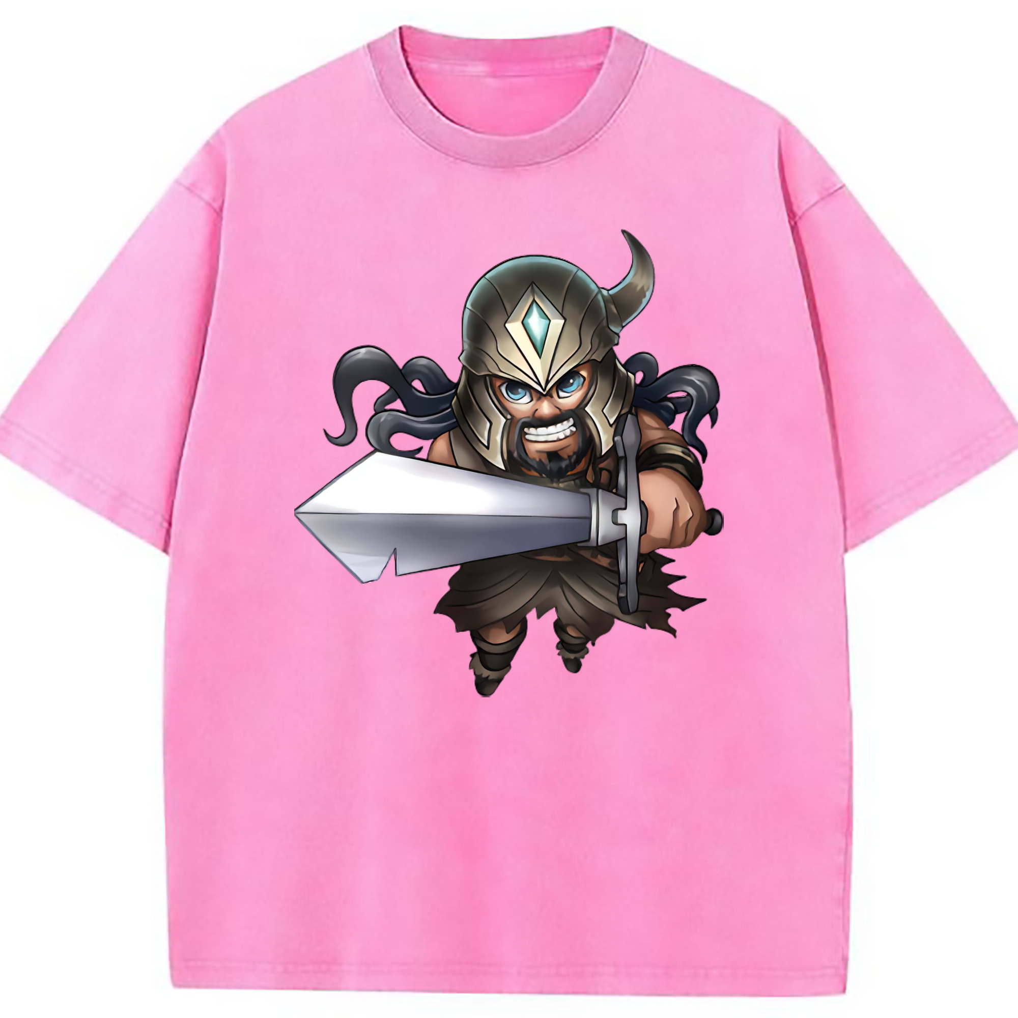 （画像用） リーグ・オブ・レジェンド League of Legends LOL 綿100% ヴィンテージ風 半袖Tシャツ（フロントプリント）